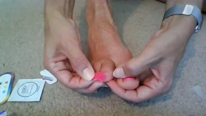 How to do a pedicure with a Color Street manicure ...