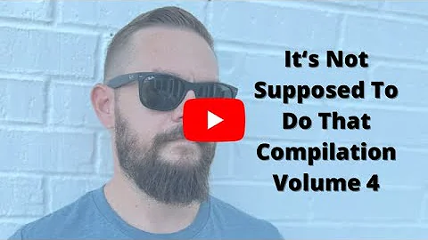 "It's Not Supposed To Do That" Compilation Volume 4