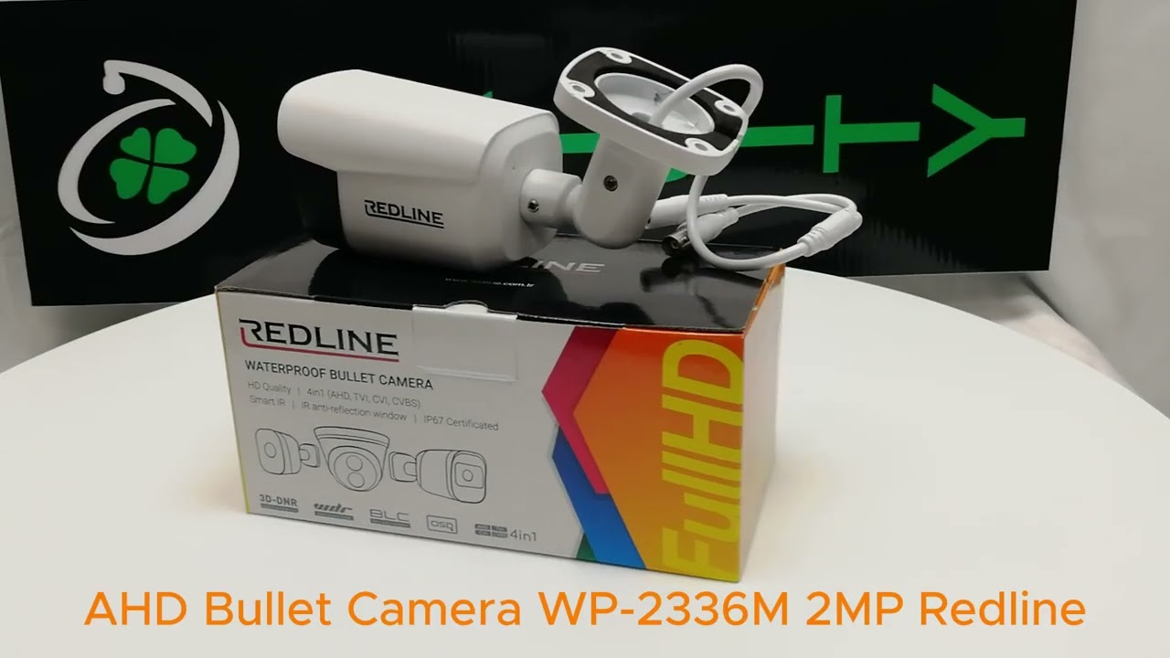 AHD Bullet Camera WP-2336M 2MP Redline 