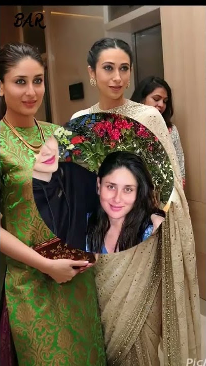 #Kareena Kapoor with sister Karishma Kapoor 💜#ghungroo song ❤️#short💚#status💛💙