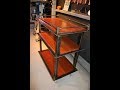 Drinks Trolley Bar Cart Industrial Style - Forme Industrious