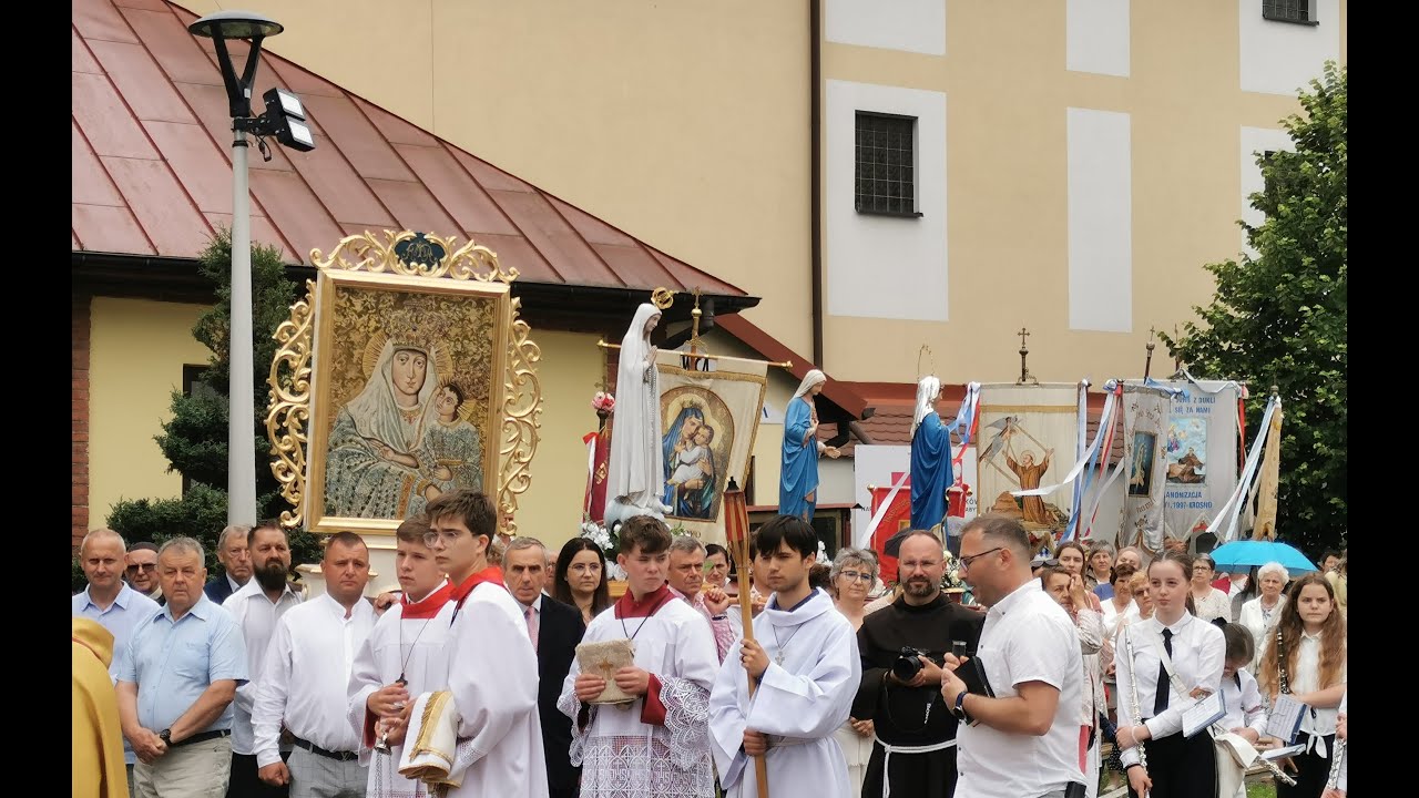 Boże Ciało Procesja w Leżajsku 2025 Orkiestra Dęta OSP Majdan Sieniawski cz.2
