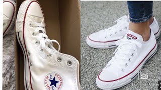 Converse Chuck Taylorhigh Top Vs Low Topon Feet