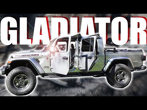 Video: Is een jeep-gladiator een wrangler?