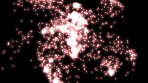 Anura new particle system demo -- pink light