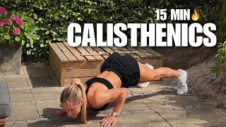 15 Min Calisthenics Workout at Home | Build Athletic Muscle