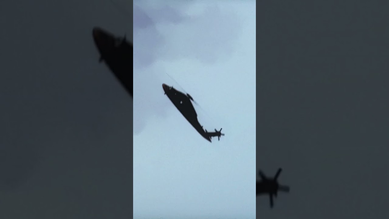 Stealth Black Hawk Performs INSANE 360 Over Scenic River! 