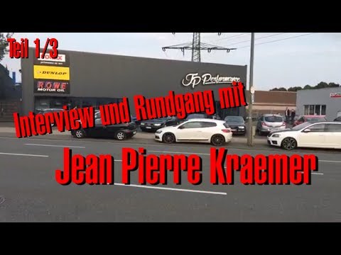 Philipp Kaess Live bei JP Performance / Interview und Rundgang mit Jean Pierre Kraemer Teil 1