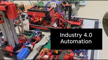 Automated control for Fischertechnik Industry 4.0 model with PLC