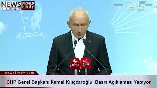 I - Chp Genel Başkanı Kemal Kılıçdaroğlu, Basın Açıklaması Yapıyor