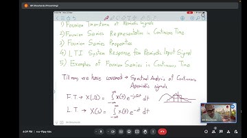 NPTEL PMRF Session "Signals and Systems" Week-9 (Spring 2024)