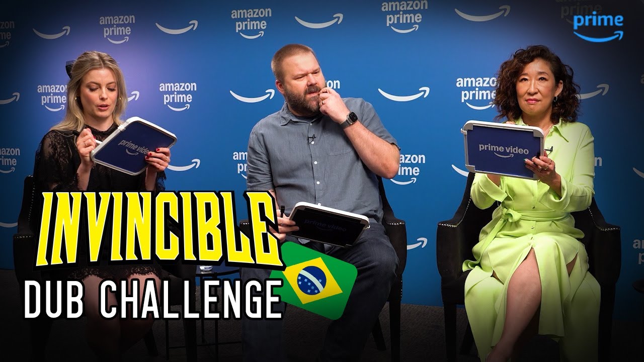 INVINCIBLE Cast Guess Which Character is Dubbed Over | Prime Video