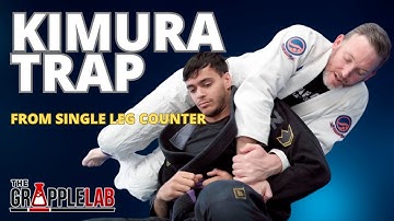 BJJ Single Leg Counter into Kimura Trap Options