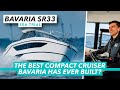 The best compact cruiser bavaria has ever built  bavaria sr33 sea trial  motor boat  yachting