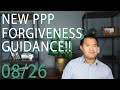 NEW PPP Forgiveness Guidance!