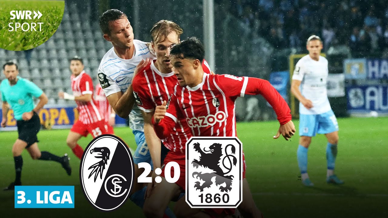 3. Liga: 1860 München erkämpft sich Sieg gegen Freiburg II
