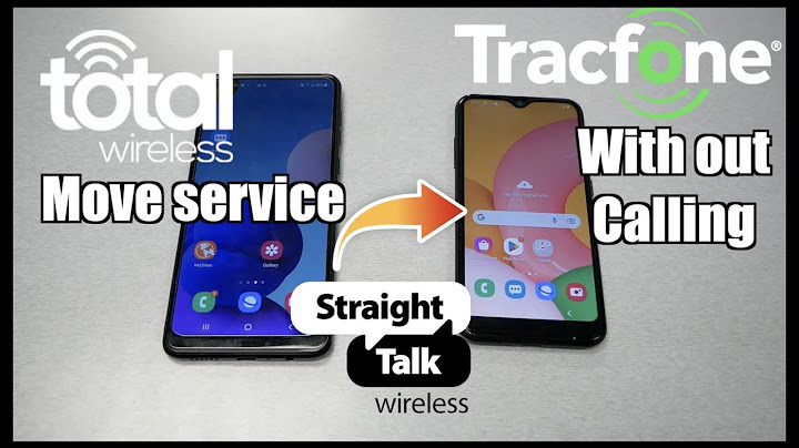 How to transfer service from one tracfone to another