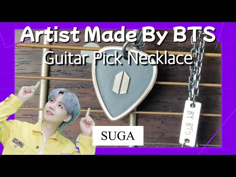 ARTIST-MADE COLLECTION BY BTS 【SUGA】GUITAR PICK NECKLACE