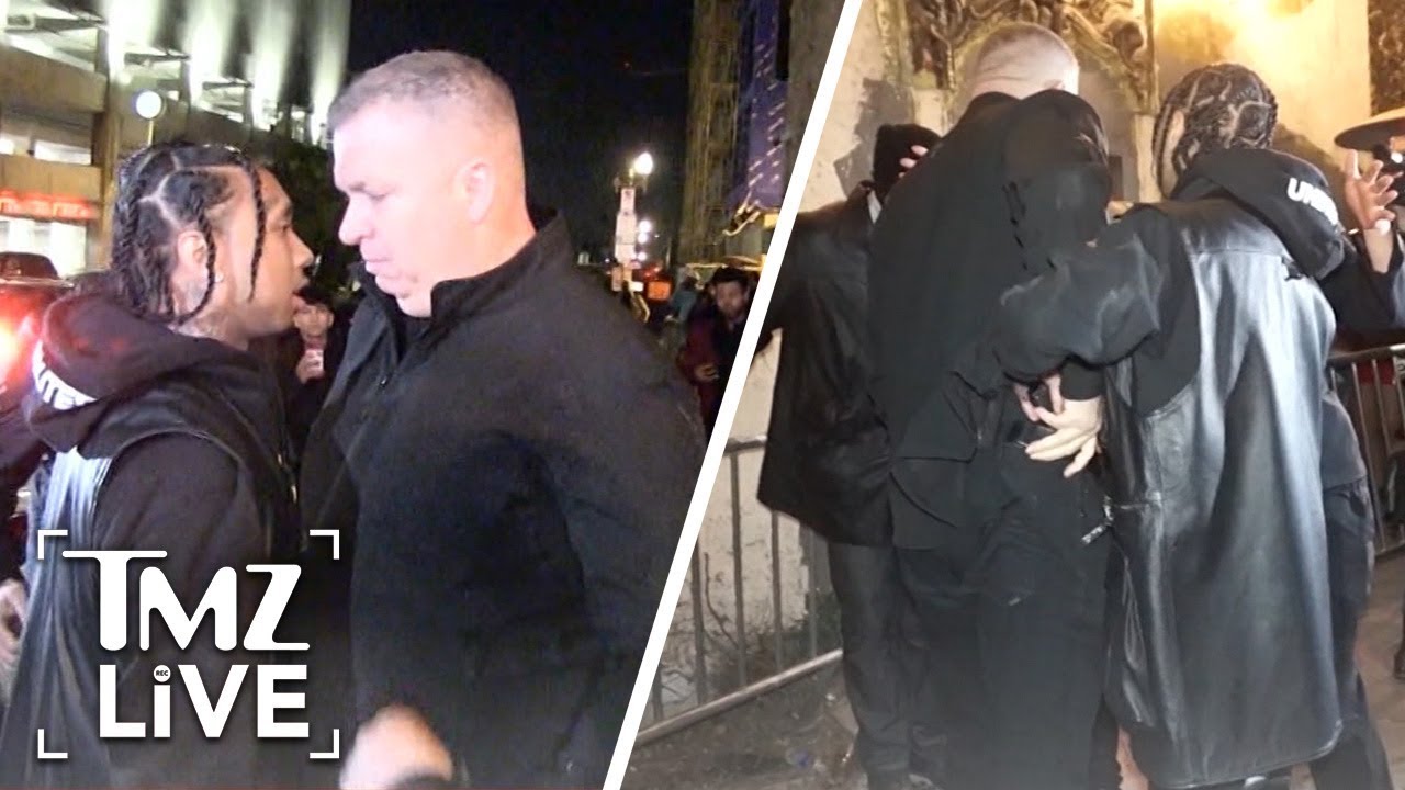 Tyga Grabs for Gun After Being Dragged Out of Floyd Mayweather's