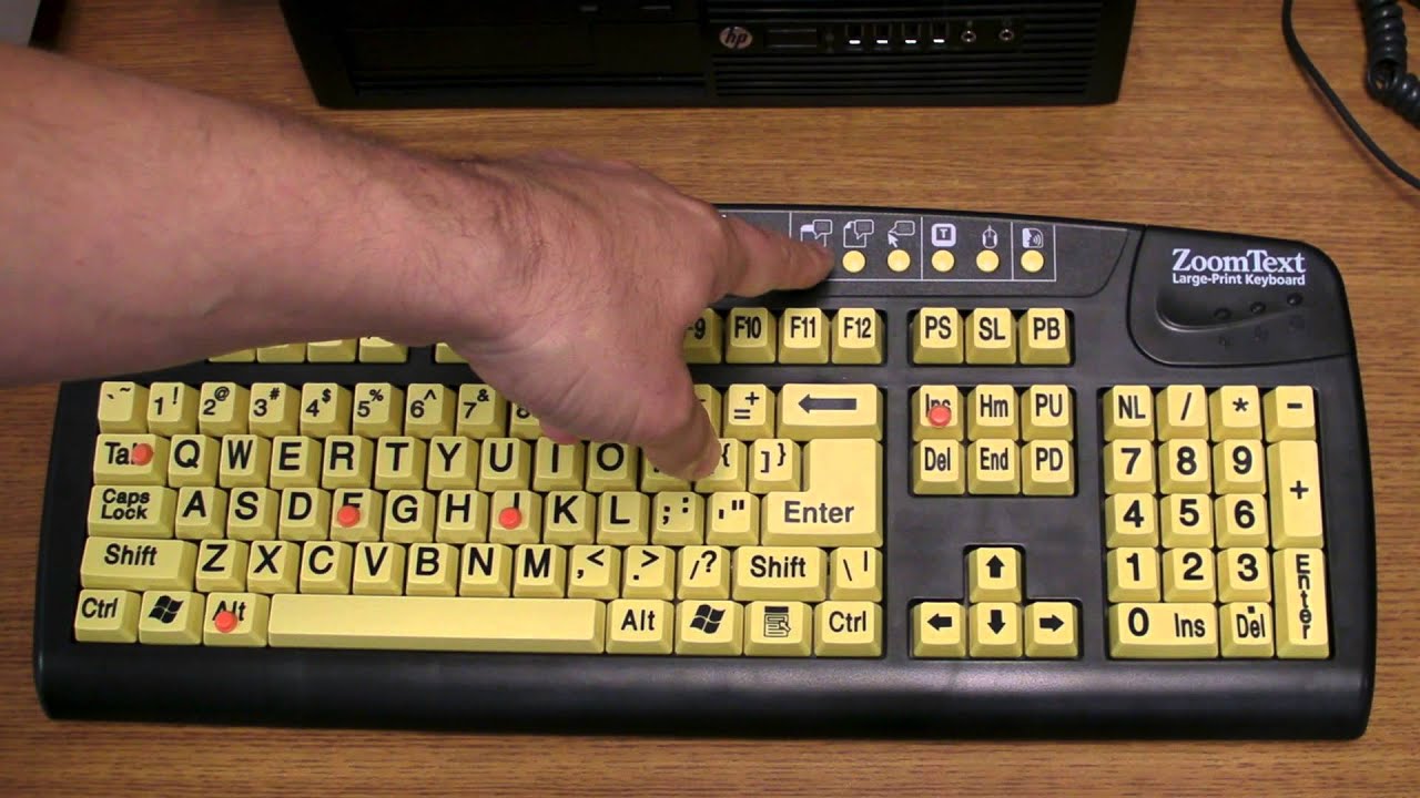 06 Zoomtext Keyboard YouTube