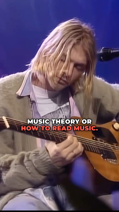 Kurt Cobain's Guitar Abilities #kurtcobain #nirvana #guitar #nevermind #musictheory
