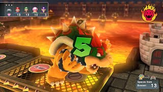 Mario Party 10 - Mario, Luigi, Toadette, Waluigi vs Bowser - Chaos Castle
