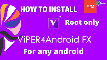 How To Install ViPER4Android FX 2.7.1.6 For Any Android | Root Only