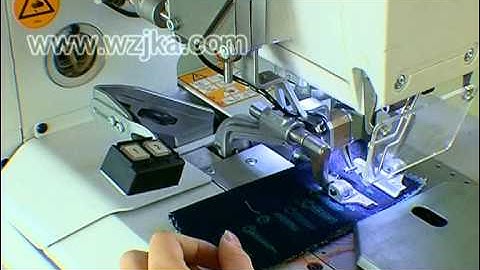 JK 580 electronic eyelet buttonhole machine