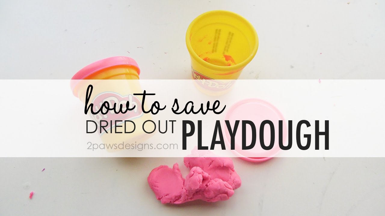 Bring Your Child's Dried Out Play-Doh Back to Life With This Hack