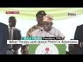 What Tinubu said about Ribadu, Fintiri, governance in Adamawa