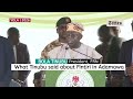 What Tinubu said about Ribadu, Fintiri, governance in Adamawa