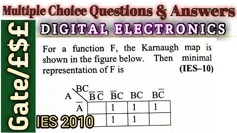 MULTIPLE CHOICE QUESTION ON DIGITAL ELECTRONICS