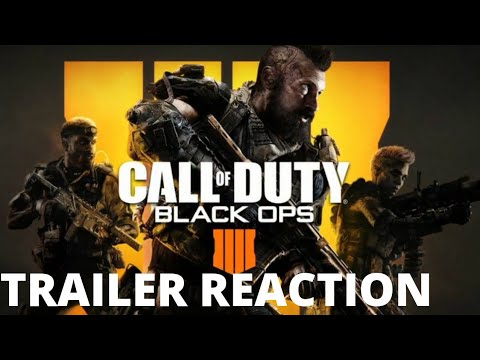 Elykhull Reaction to Call of Duty Black Ops 4 (2018) Reveal Trailer