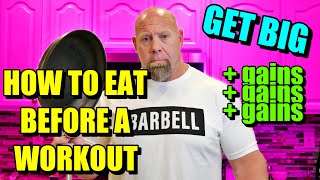 Celebrity HOW TO EAT BEFORE YOU WORK OUT (WHAT TO DO!!!) Profile