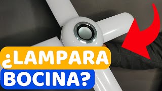 LAMPARA LED Con AUDIO BLUETOOTH ▶ Lampara con BOCINA BLUETOOTH 2021 | MUSIC LAMP 🎶 Bocina Bluetooth Con Luces