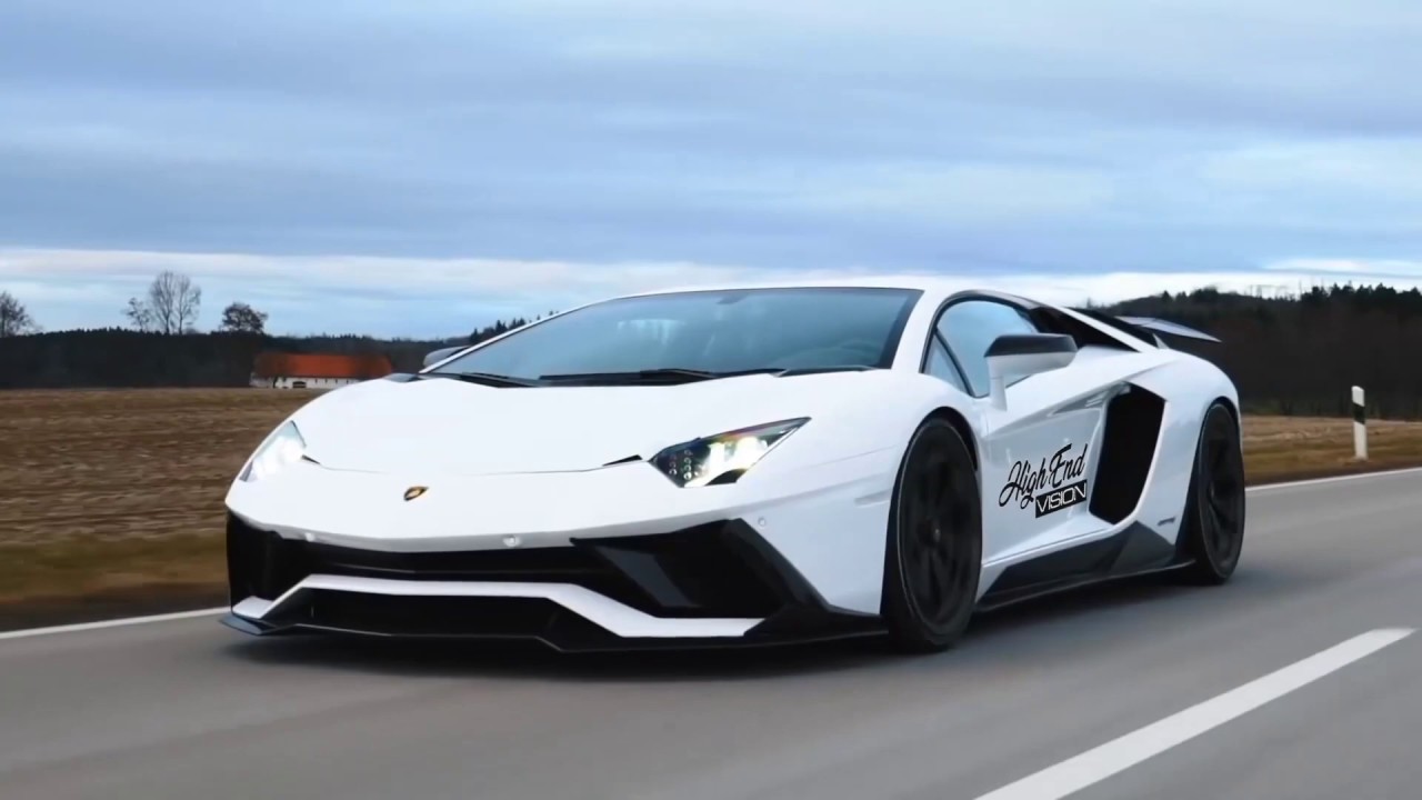 Custom white Lambo video - HighEnd VISION