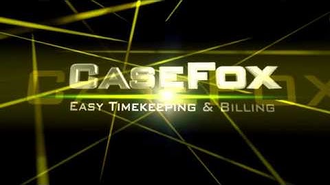 CaseFox - Web-based Timekeeping, Invoicing and Trust Accounting