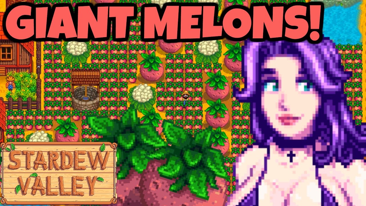 🍈HUGE GIANT MELON HARVEST!🍈 - Stardew Valley - How To Guide 