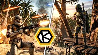 HUNTING DOWN A HIGH LEVEL BOBA FETT PLAYER on KYBER | Galactic Assault | Star Wars Battlefront 2