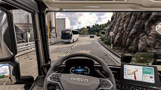 4K Realistic Ultra Graphics v1.60 IVECO | Euro Truck Simulator 2 Snowymoon Mod Full Gameplay screenshot 3