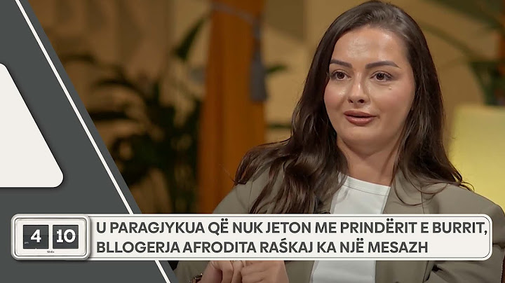 U paragjykua që nuk jeton me prindërit e burrit, bllogerja Afrodita Raśkaj ka një mesazh