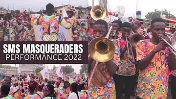 Takoradi Masquerade Festival 2022: SMS Masqueraders Shows Fantastic Display