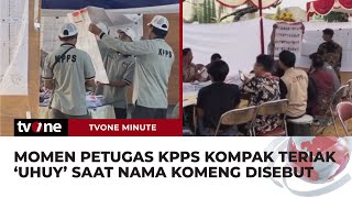 Kocak, Warga Teriak 'Uhuy' Pas Nama Komeng Disebut saat Penghitungan Suara | tvOne Minute