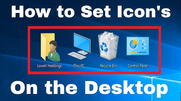 How to Set "THIS PC" "My Computer " ICON on the Desktop in Windows 7,8 and 10 || Review Again