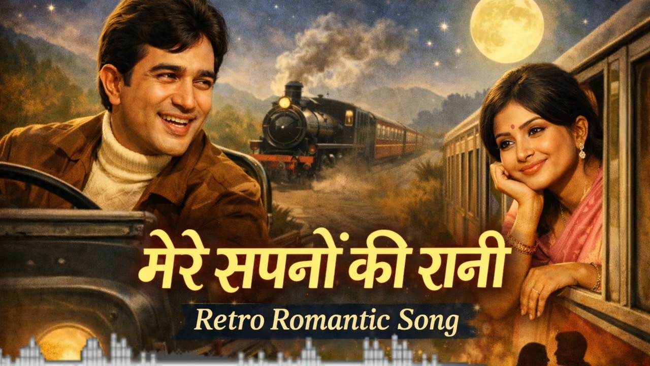 Mere Sapno Ki Rani ❤️ Old Is Gold Romantic Song | 60s Bollywood Classic Vibes | Kishore Kumar