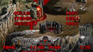 100% + Salida Secreta (Secret Exit). MT. EREBUS. Doom 1993 #15. Gameplay 2017. Ultra Violence.