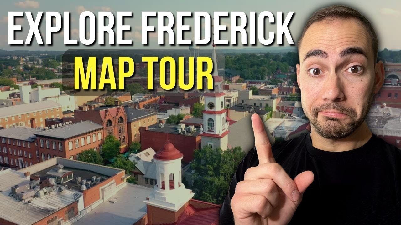 Frederick Maryland Map Tour