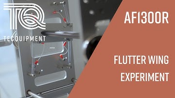 Flutter Wing Experiment AF1300R - Aerodynamics - TecQuipment