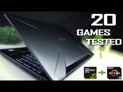 Asus TUF FX505du - 20 Games Tested ** GTX 1660Ti + Ryzen 7 3750H + 120Hz **