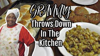 DITL With Granny | Granny Cooks Biscuits From Scratch, Skillet Potatoes, & Salmon Patties by Shaes Kitchen 3,095 views 3 years ago 22 minutes